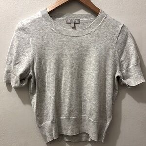 I crew sweater t shirt. Grey size small